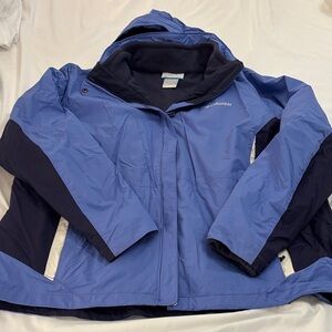 Columbia Bugaboo 3-in-1 Jacket Two-Tone Blue Women’s 2X